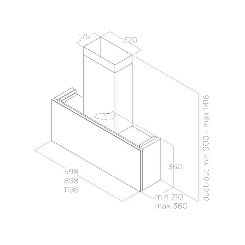 HOOD Elica RULES DEKTF60 (PRF0163755)--2